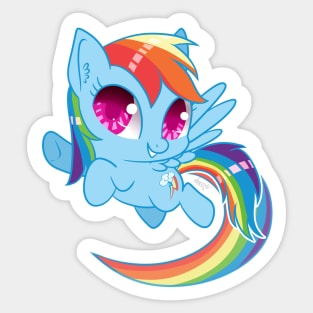 Chibi Rainbow Dash | My Little Pony Sticker